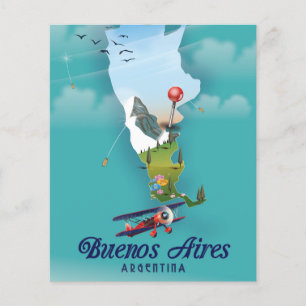 Cartaz de viagem de Buenos Aires, Argentina