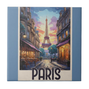 Cartaz de Viagem de Paris