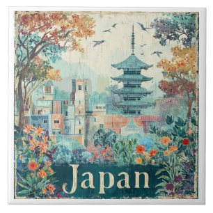 Cartaz de viagem do Japão