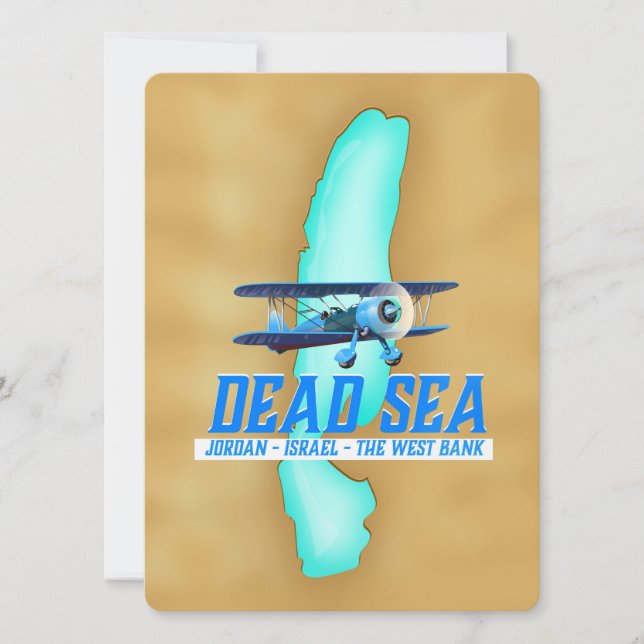 Cartaz de Viagem do Mar Morto (Frente)