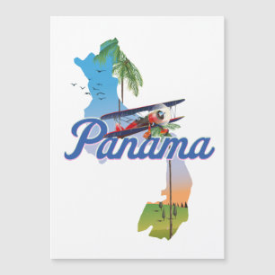 cartaz de viagem do Panamá