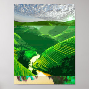 Cartaz de Viagem - Impressão de Arte da Parede do