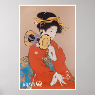 Cartaz de Viagem Japão Impressão de Arte da Japan