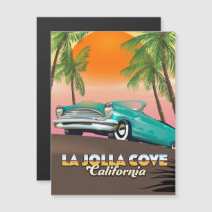 Cartaz de viagem La Jolla Cove Califórnia