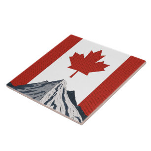 Cartaz de viagem Montanha Canadá