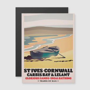 Cartaz de Viagem St Ives Cornwall