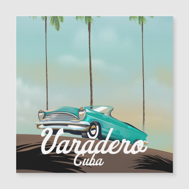Cartaz de viagem Varadero Cuba (Frente)