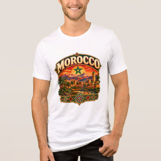 Cartaz de Viagem Vintage Marrocos Montanha Marroqu