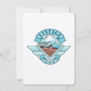 Cartaz de voo estilo vintage dos anos 50 'Veja a A