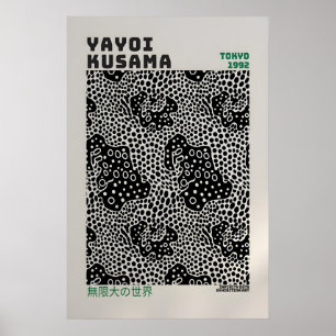 Cartaz de Yayoi Kusama - Impressão Abstrata de Yay