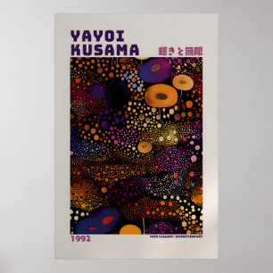 Cartaz de Yayoi Kusama - Impressão Abstrata de Yay