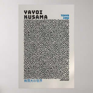 Cartaz de Yayoi Kusama - Impressão Abstrata de Yay