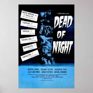 Cartaz do filme Dead of Night 1945 IMPRESSÃO A5-A1