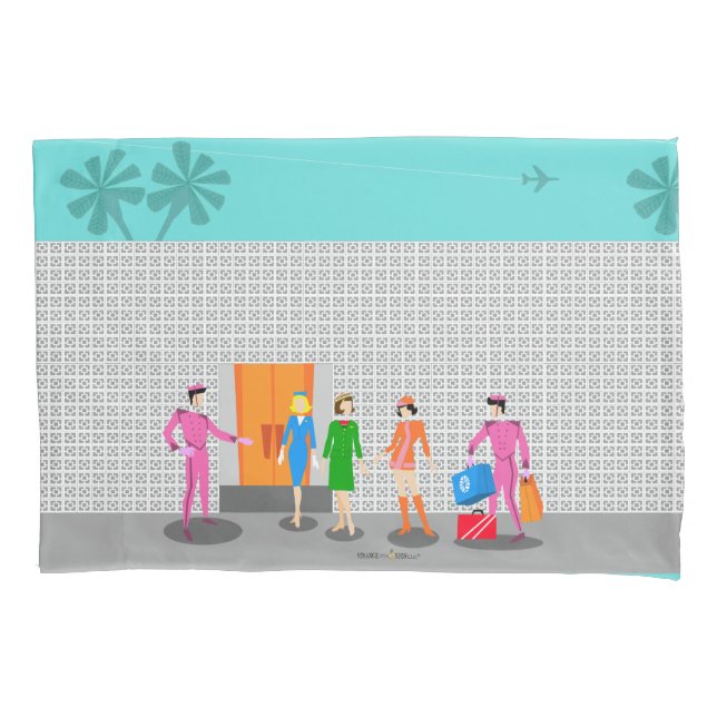 Cartaz do Pillowcase do Partido Stewardese de Prim (Frente)