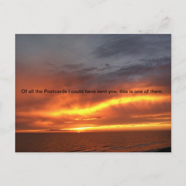 Cartaz Encantado Encantado, Cartões postais (Frente)