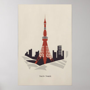 Cartaz Japão Moderno – Impressão Minimalista da To