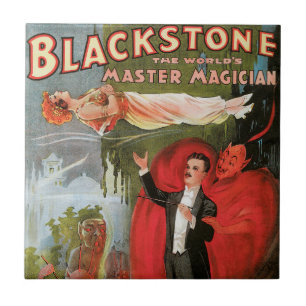 Cartaz Mágico Antigo, Grande Mágico Blackstone