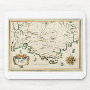 Carte Mousepad de Provence