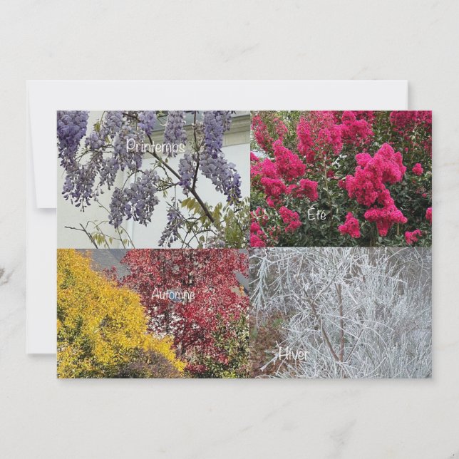 Carte simple Le nouvel an (Frente)