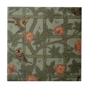 Carteira Antique Morris Trellis