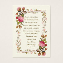 Carteira Católica de Oração de Casamento de Rosas