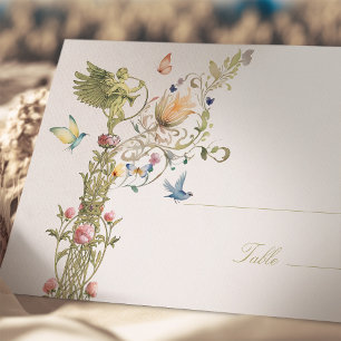 Carteira de Casamento do Jardim Celestial Modelo