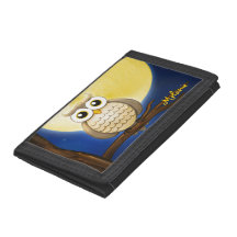 Carteira de Coruja de Sábios Noturnos