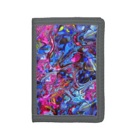 Carteira de Fotografias Vídias Azul e Rosa Quente