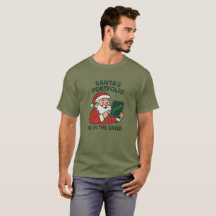 Carteira de papais noeis - Engraçada Camiseta de N