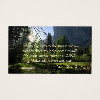 Carteira de Salmo do Parque Nacional Yosemite