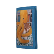 Carteira Octopus Cat