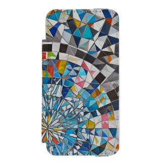 Carteira Incipio Watson™ Para iPhone 5 Capa de telefone do Mosaico Geométrico