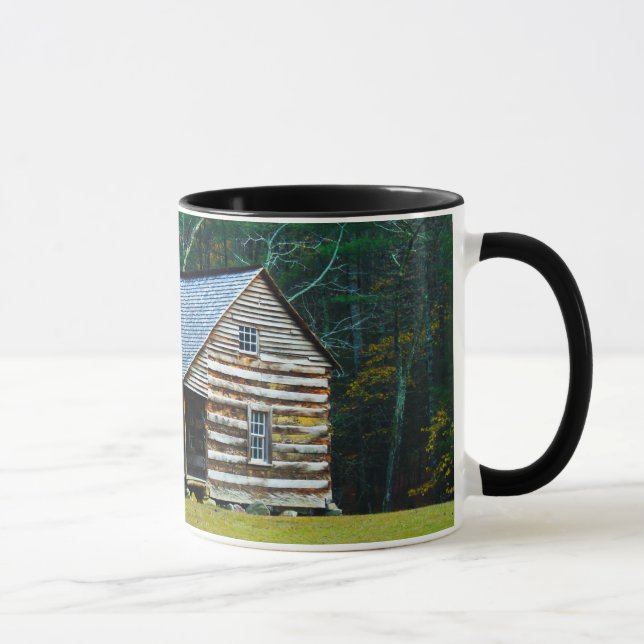 Carter protege o outono da cabine - caneca (Direita)
