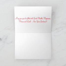 cartões 5x7. Feliz Ano Novo Chinês. Panda/