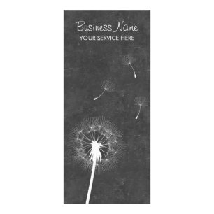 Cartões à moda da cremalheira do dente-de-leão 