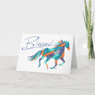 Cartões Abençoados Cavalo Por Sherry Jarvis
