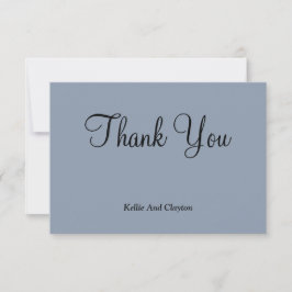 Cartões Azul Obrigado