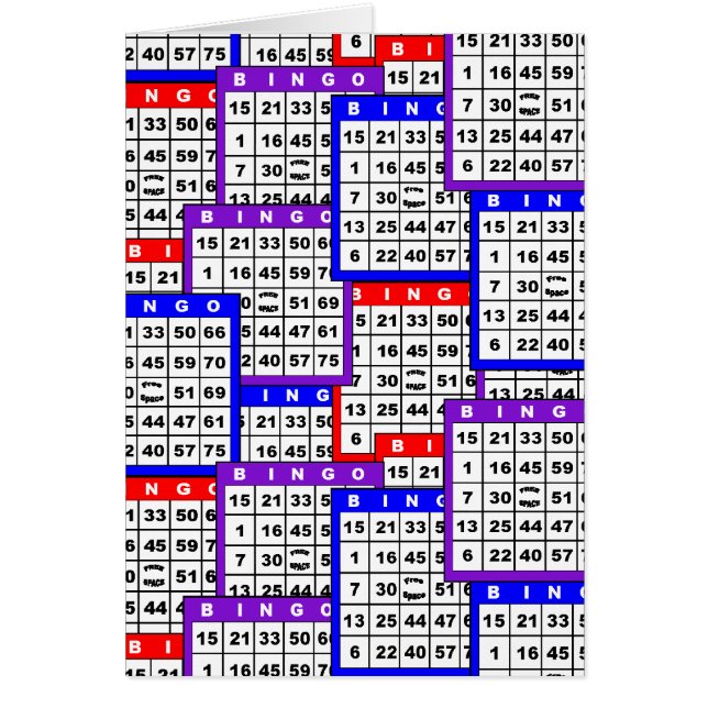 Cartões Bingo (Frente)