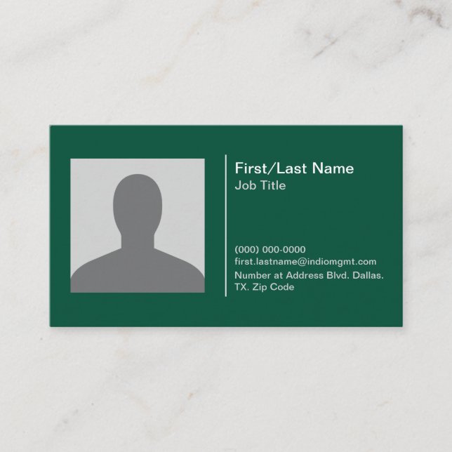 Cartões Bishop Ridge (Frente)