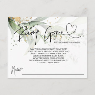 Cartões Bonitos De Jogo De Chá de fraldas Neutro