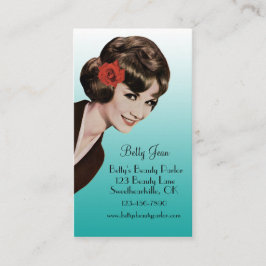 Cartões Bouffant do Cosmetologist do Aqua do