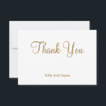 Cartões Brancos/Dourados<br><div class="desc">Estas cartas não são apenas um simples gesto,  são uma declaração de apreço com um toque de elegância. Estas cartas transmitem a sua apreciação com estilo. Torne sua gratidão memorável e ordene nossos "Cartões Brancos/Dourados de Obrigado" hoje para mostrar sua apreciação.</div>