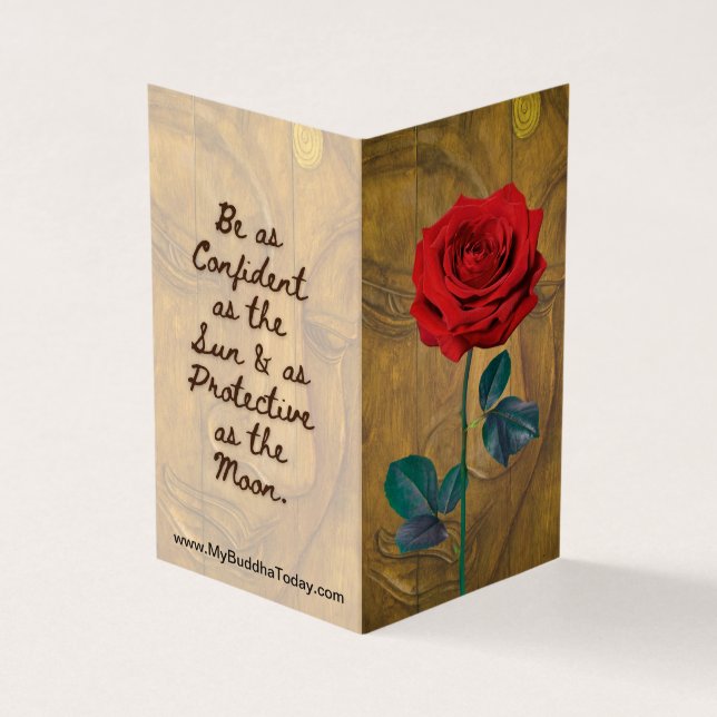 Cartões BuddhaToday V1 - #1 Buddha "Message Book" (Exterior)