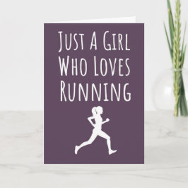 Cartões Coloridos Rosa Para Raparigas Girly Runner