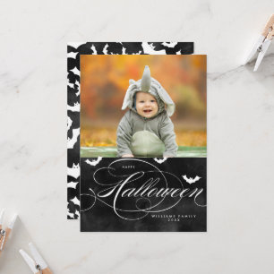 Cartões com fotos assustadores do Dia das Bruxas