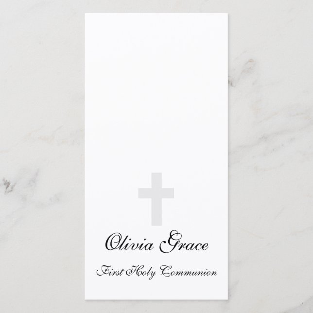 cartões com fotos "Cross" (Frente)