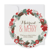 Cartões com fotos de Feriados de Feliz e Casados