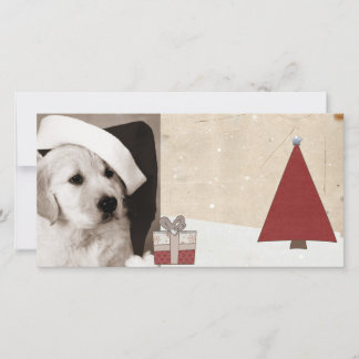 cartões com fotos de natal saudáveis