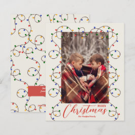 Cartões com fotos de Seita de Natal Leve