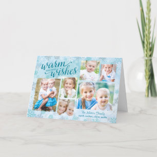 Cartões com fotos Feriados de Colagem Whimsy